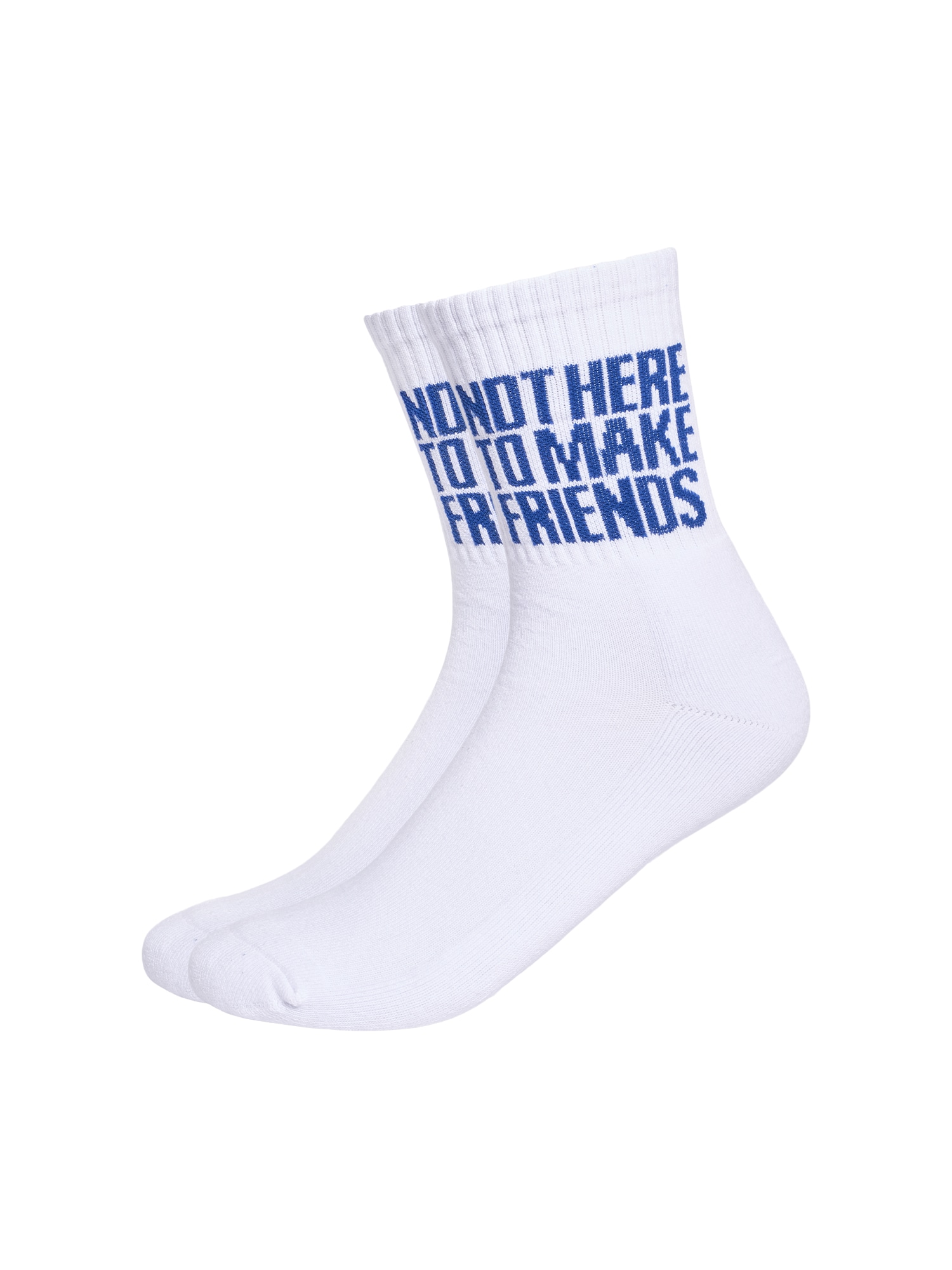 Ponožky FOCUS modrá biela UNFOLLOWED x ABOUT YOU