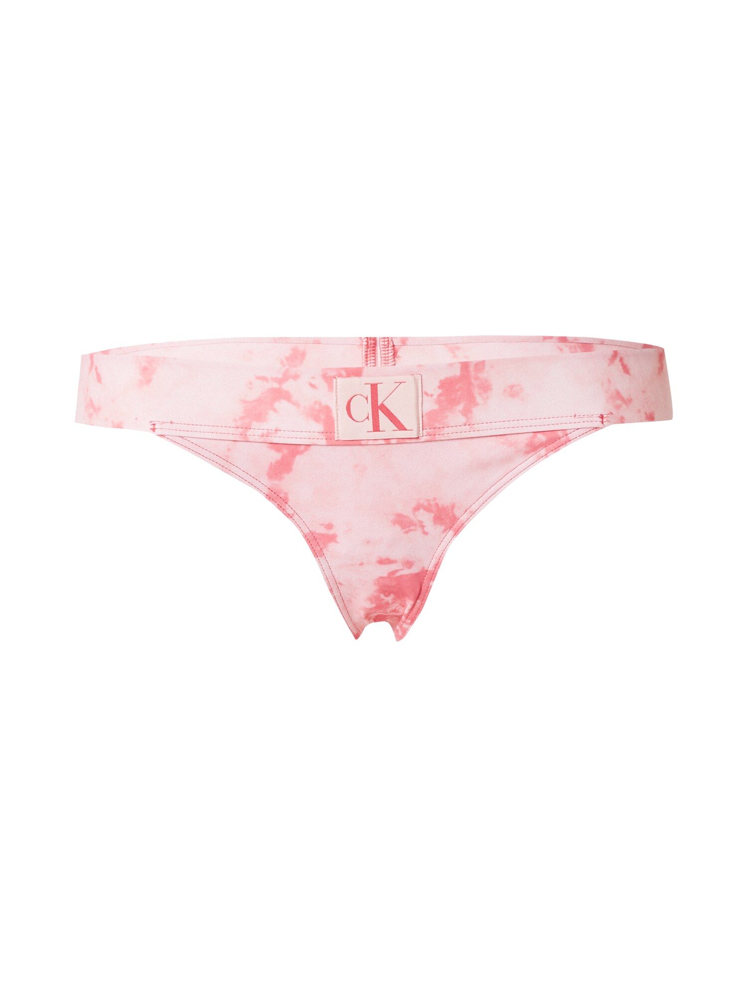 Bikinové nohavičky pastelovo ružová tmavoružová svetločervená Calvin Klein Swimwear