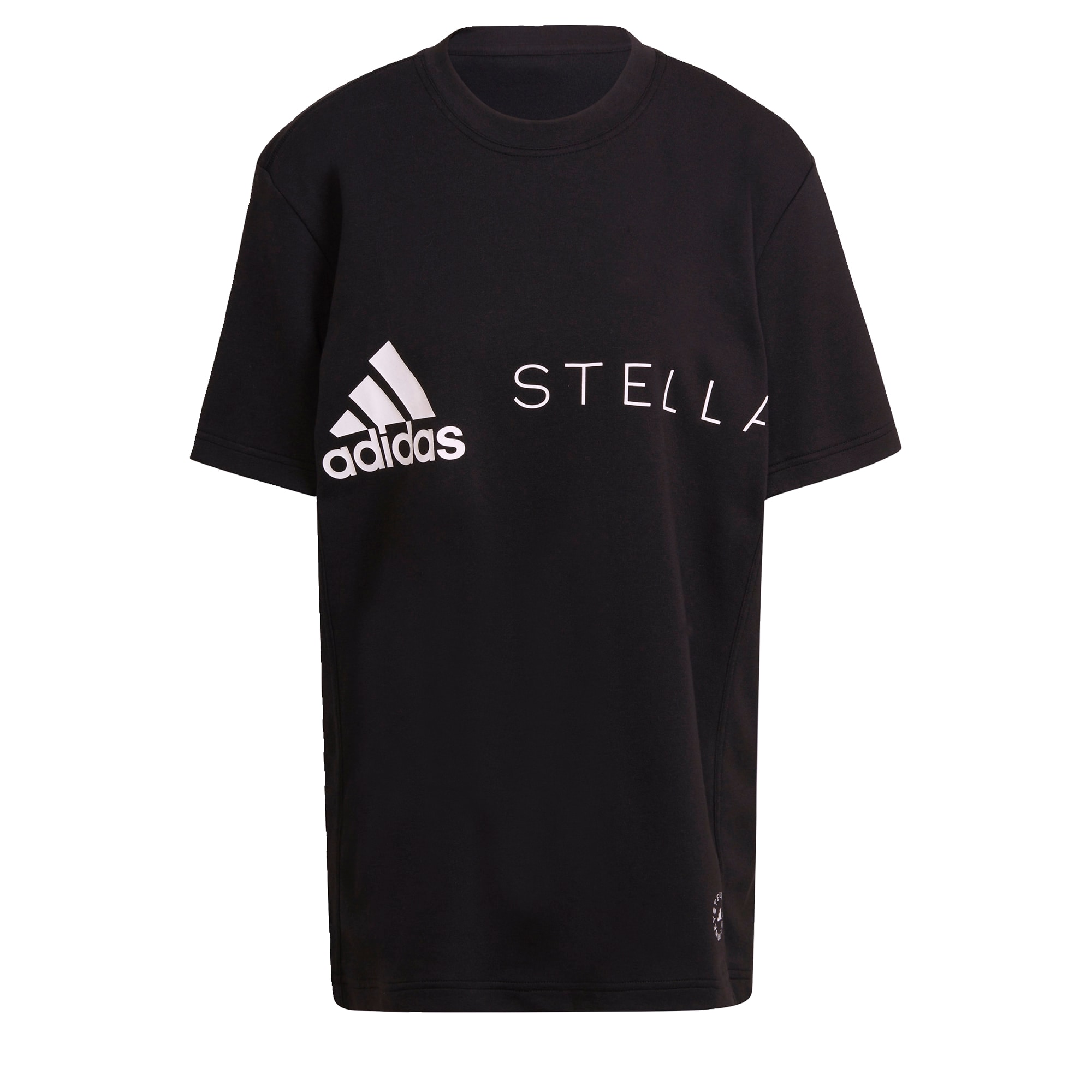 Funkčné tričko čierna biela ADIDAS BY STELLA MCCARTNEY