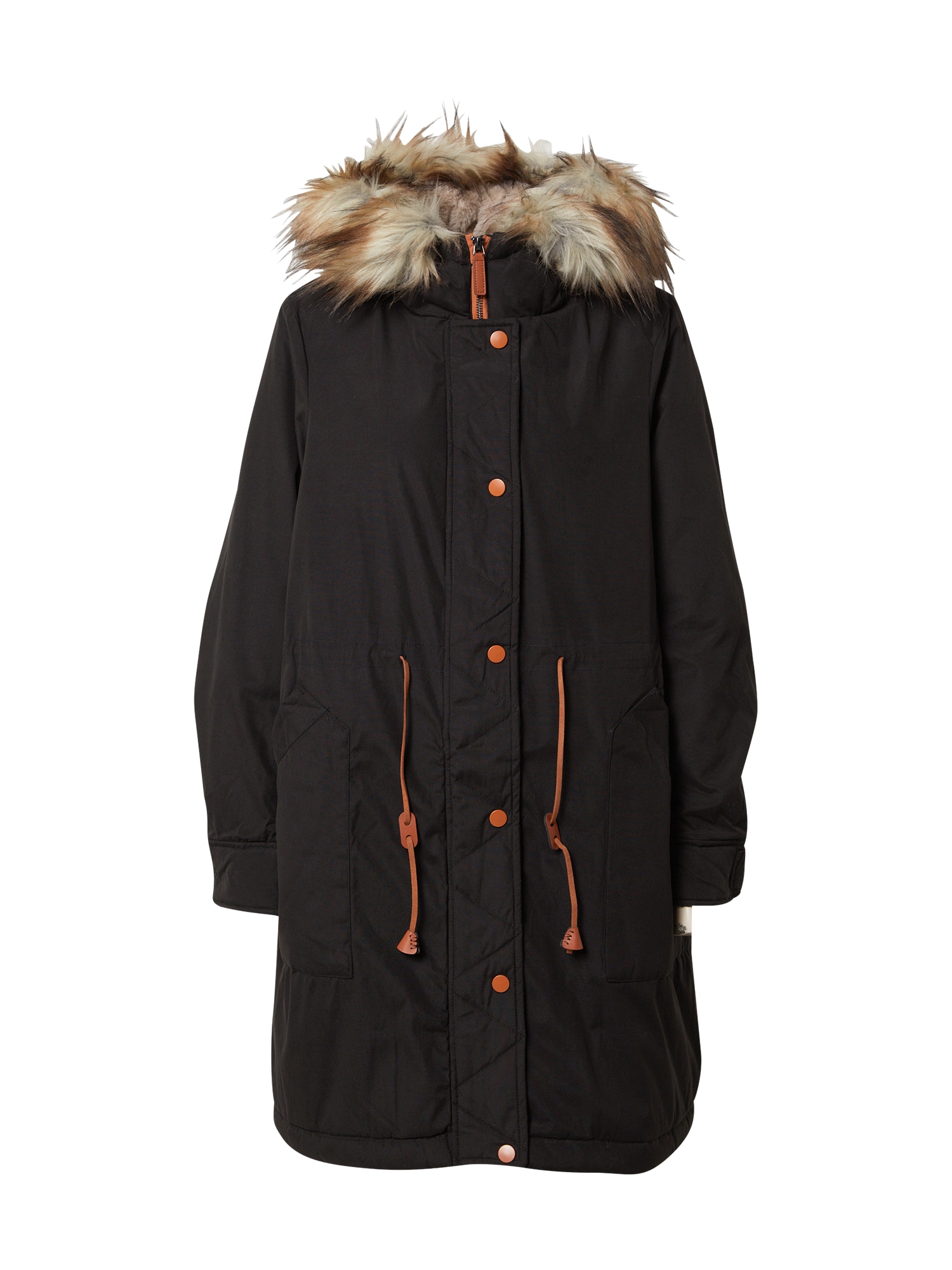 Zimný kabát FLAVIA čierna VILA