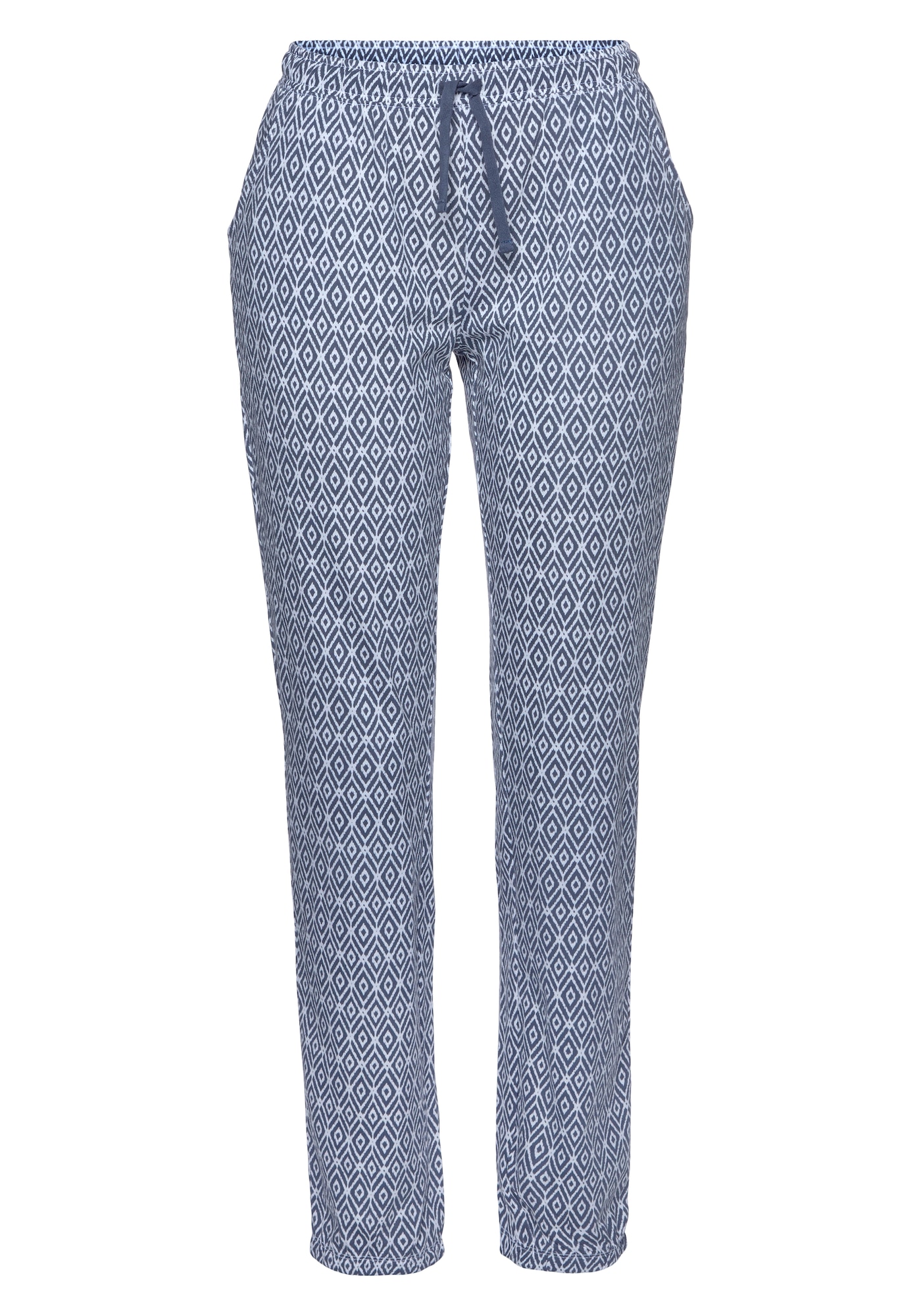 Pyžamové nohavice modrosivá pastelovo modrá VIVANCE