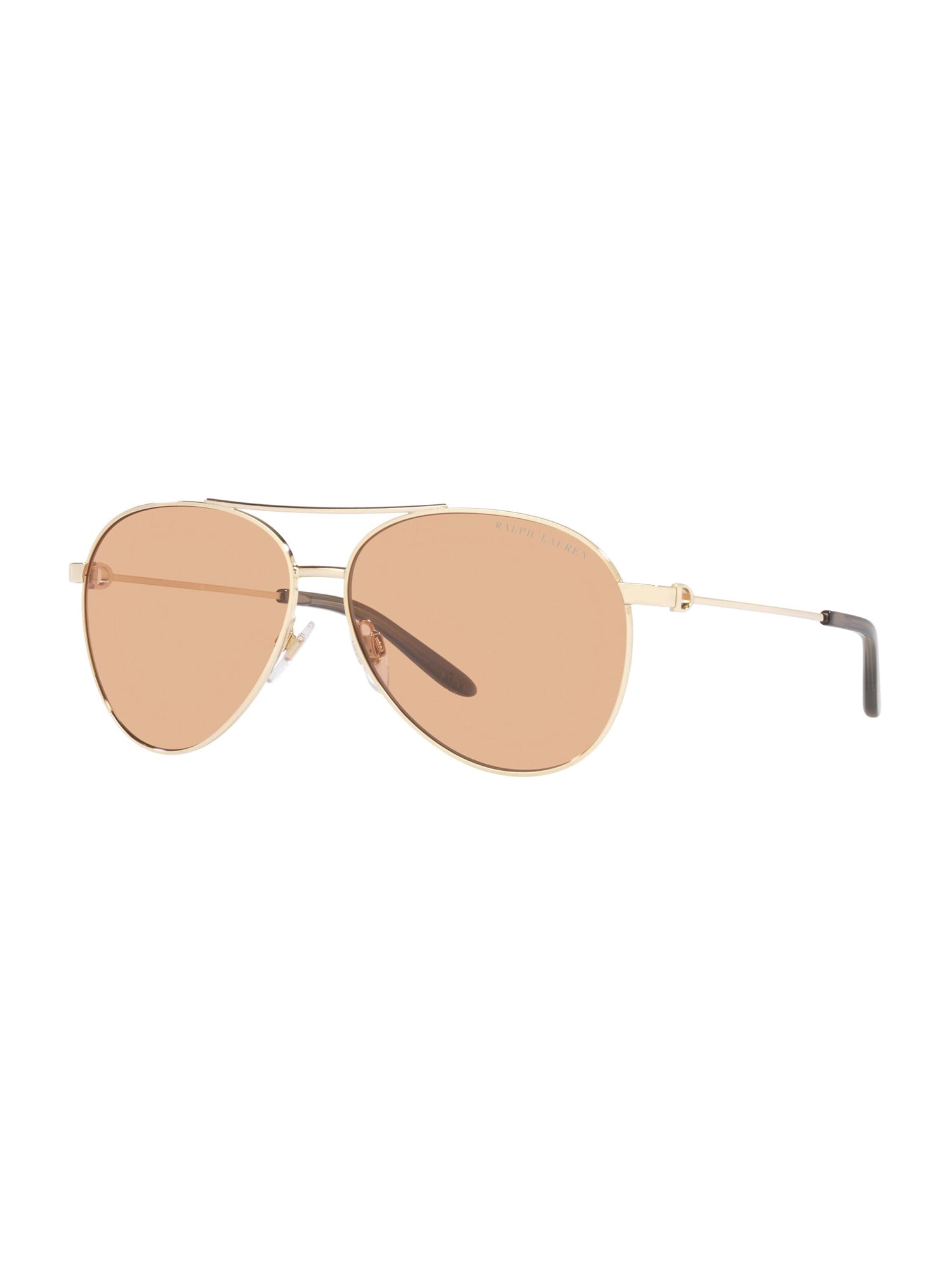 Slnečné okuliare svetlohnedá zlatá Ralph Lauren