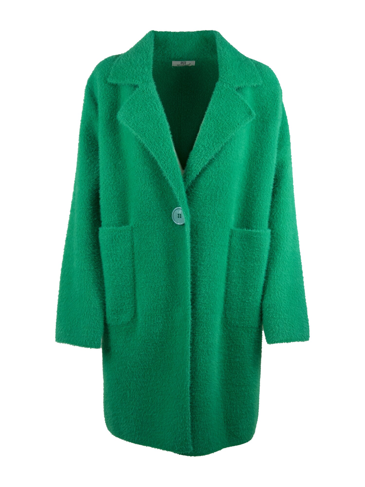 Prechodný kabát smaragdová Influencer