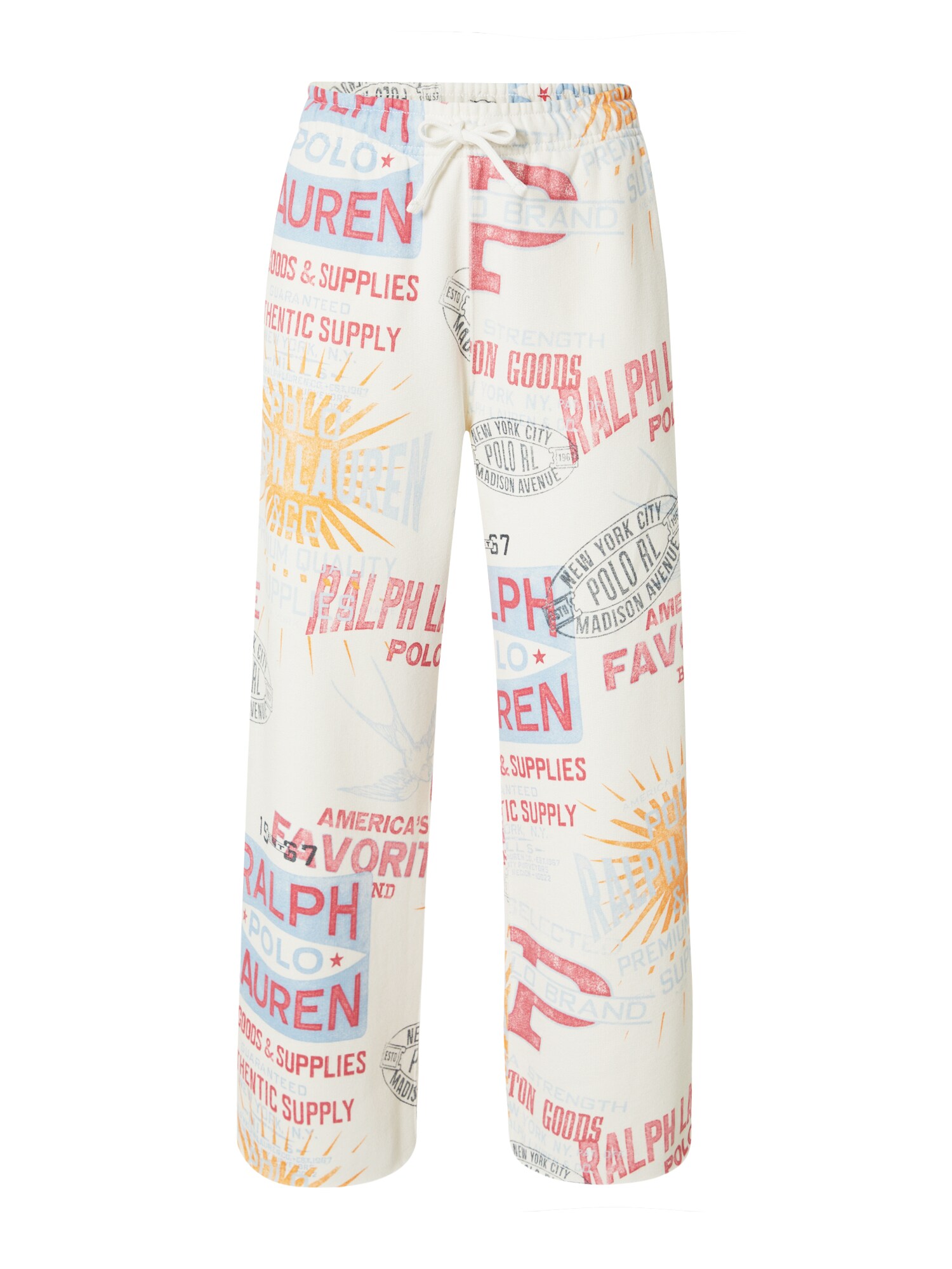 Nohavice zmiešané farby šedobiela Polo Ralph Lauren