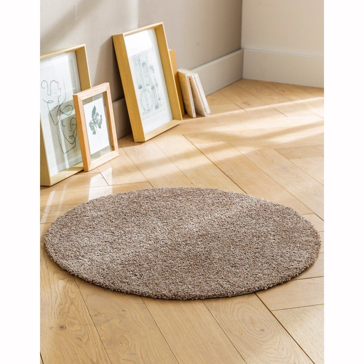 Jemný koberec piesková 60x115cm