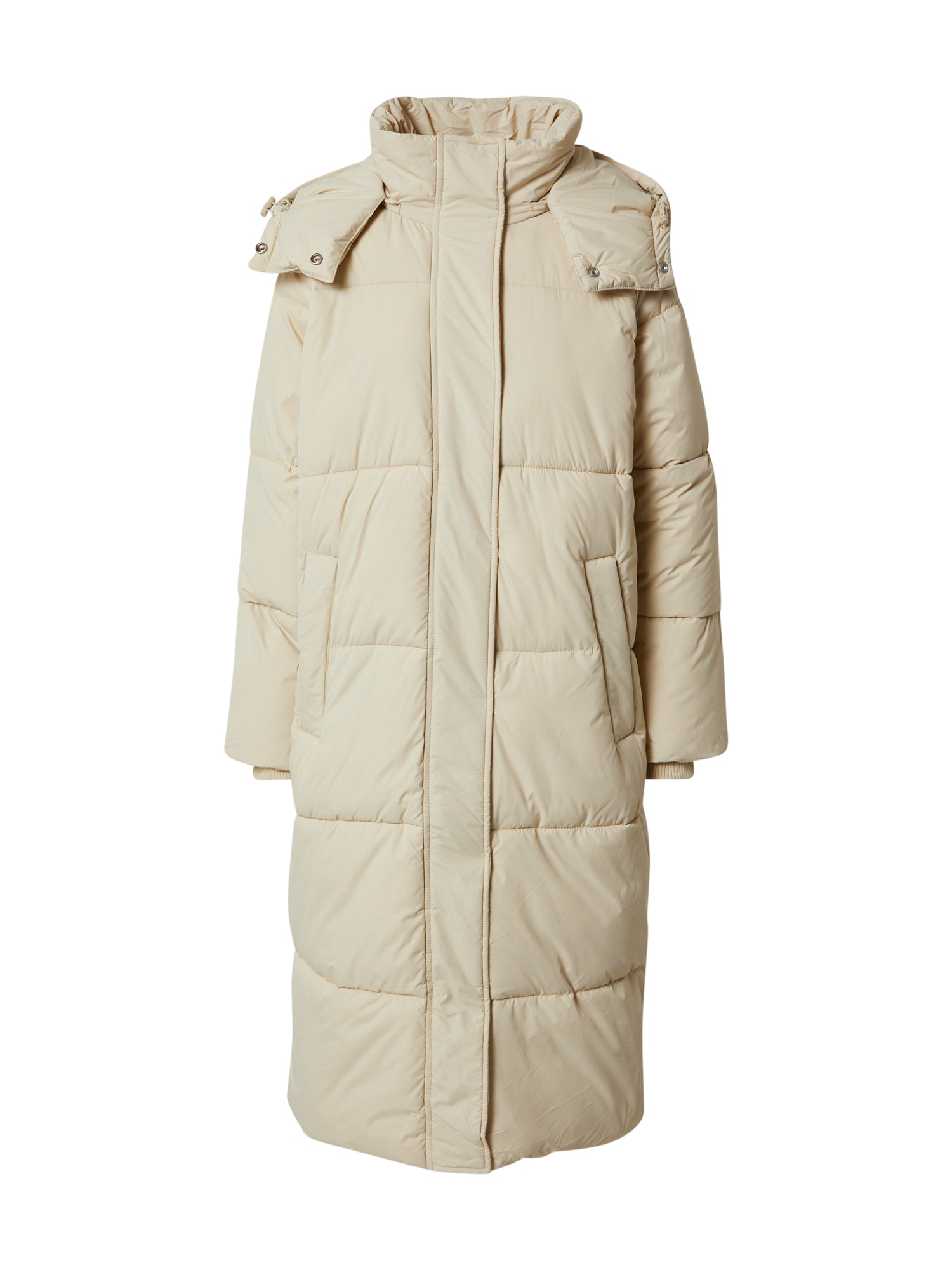 Zimný kabát Flawly 9543 svetlobéžová minimum